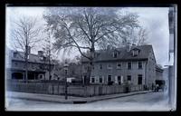 Old houses nos. [4649-4641] Main St. cor[ner] of Bringhurst. [Germantown] [graphic].