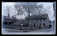 Old houses nos. [4649-4641] Main St. cor[ner] of Bringhurst. [Germantown] [graphic].