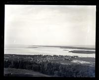 Sandy Hook from top of S. tower of Highland [Navesink] lighthouse, [NJ] [graphic].