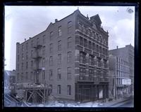 Father's building, 715-17-19 Arch St. from H. Hellers 2nd story window, [Philadelphia] [graphic].
