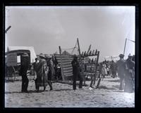 Babies for throwing at. On beach, Jersey Wash Day, [Sea Girt, NJ] [graphic].