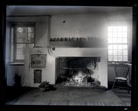 Another view of the old fireplace [in old Morris house at Cedar Grove] [graphic].
