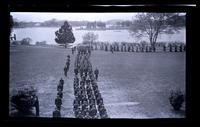 Students before forming lines, [Hampton Institute, Va.] [graphic].