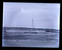 Boat in marshes near Excursion House. Left by the tide. [Sea Isle City, NJ] [graphic].