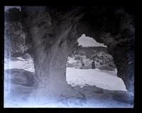Looking through Natural Arch, [Bermuda] [graphic].
