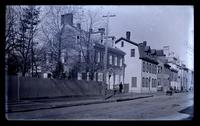 Our [Deshler-Morris] house & [Revs. Charles W. & William A.] Schaeffer's, 4782 & 4784 Main St. from in front of C. Smith's shoe store, [Germantown] [graphic].