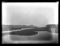 Looking down Shark R[iver] from River Ave. E. of bridge, [Spring Lake, NJ] [graphic].