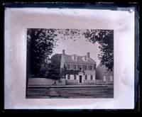 Copy of Hinkle's picture of our [Deshler-Morris] house 4782 Main St. To send with Perot Reunion invitations [graphic].