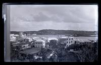 Paget Shore, harbor, & town from 2nd story of Hamilton Hotel, [Bermuda] [graphic].