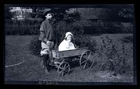 M[arriott] C[anby] M[orris] Jr. & J[anet] M[orris] backyard, 131 W. Walnut La[ne], [Phildadelphia] [graphic].