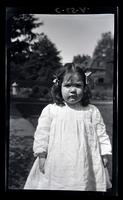 Janet Morris, backyard, 131 W. Walnut La[ne], [Philadelphia] [graphic].
