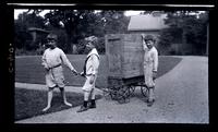 Express wagon & box, [Elliston P. Morris Jr. and Marriott C. Morris Jr.], 131 W. Walnut La[ne], [Philadelphia] [graphic].