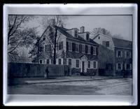 [T.H. Wilkinson painting of Deshler-Morris House, 4782 Main Street, Germantown] [graphic].