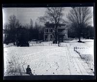 [Marriott Canby Morris Jr. in the snow] [graphic].