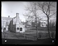 [View of Pelham neighborhood. Depicts three residences, including the rear of one home] [graphic].