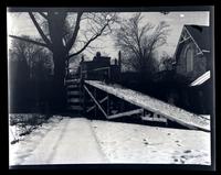 [Sledding ramp, 131 W. Walnut Lane] [graphic].