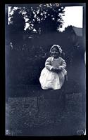 Janet in baby buggy at 131 W. Walnut La[ne], [Philadelphia] [graphic].