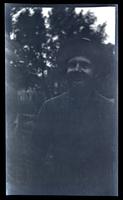 [Portrait of a laughing man], canoeing, Egg Harbor River, NJ [graphic].