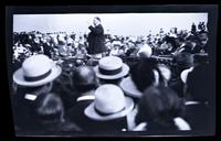 Pres[ident] Taft speaking at Groton Heights, Conn [graphic].