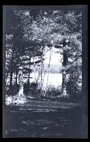 Pocono Lake from foot of our path [graphic].