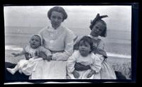 [Sarah Rhoads Potts, Helen Dickey Potts, and Janet Morris], Sea Girt, NJ [graphic].