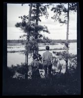 [Couple near a river] Canoeing, Egg Harbor River, NJ [graphic].