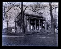 Old house [Negley house at Wayne Junction, Philadelphia] farther from R[ail]R[oad] than last house [graphic].