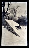 [Sledding ramp, 131 W. Walnut Lane] [graphic].
