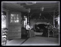 Interior of Joseph Walton Cottage, Buck Hills Falls [graphic].