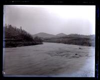 Elk Mt. from bridge over French Broad River below Richmond Hill, [Asheville, NC] [graphic].