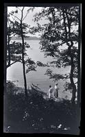 [Two people on the lakeshore], Sea Girt, NJ [graphic].