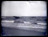 [Wreck of schooner A.M.S. Taunton on shore of Sea Girt, N.J.] [graphic].