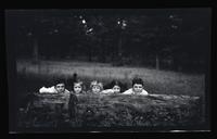 [Portrait of five children at Pocono Lake Preserve] [graphic].