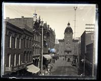 Court House, Asheville, looking up Patton Avenue, [NC] [graphic].