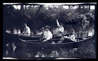 [People in canoes, Sea Girt] [graphic].