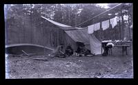 [Campsite], canoeing, Egg Harbor River, NJ [graphic].