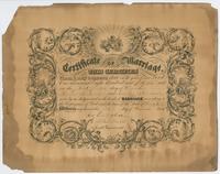 Certificate of marriage [graphic] / Engraved and Published by Croome Meignelle & Co. Phila.