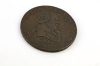 Halfpenny Trade Token.