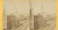 State House and Independence Hall, Phila. [graphic] / Bartlett & Smith, photographers.