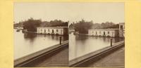 Fairmount Water Works [graphic] / M.P. Simons, photographer & dealer in stereoscopic pictures, no. 1320 Chestnut Street, Philadelphia.