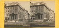 Seventh National Bank, 401 Market Street, Philadelphia, Pa. [graphic] / M.P. Simons, photographer, and dealer in stereoscopes and stereoscopic pictures, No. 1320 Chestnut Street, Philadelphia.