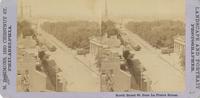 North Broad St. from La Pierre House. [graphic] / M.P. Simons, 1320 Chestnut St. Philadelphia, landscape and portrait photographer.