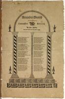 Neujahrs-Wunsch des Herumträgers des Lancaster Adlers, an seine Kunden, bey dem Eintritt des Jahrs 1829.