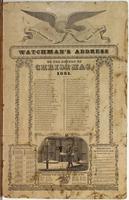 Watchman's address on the return of Christmas, 1851.