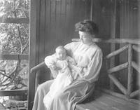 [Portrait of Josephine H. Berry holding a baby] [graphic].