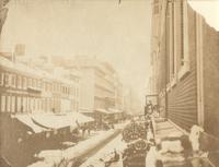 [Chestnut Street in the snow, view east from Odiorne's studio at 920 Chestnut Street] [graphic].