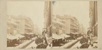 [Chestnut Street in the snow, view east from Odiorne's studio at 920 Chestnut Street] [graphic].