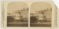 [Stereosco]pic view of a portion of Market Street, Philadelphia, looking west, embracing the cupola of the Market House [graphic].