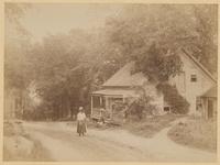 [House by a dirt road] [graphic] / R.S. Redfield.