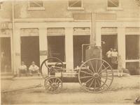 Gartley's portable steam engine, Front ab. Arch [graphic].